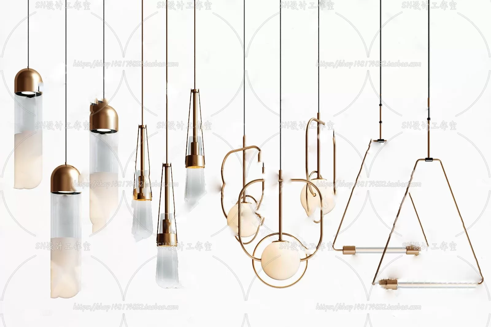 Lights – Chandelier 3D Models – 0323