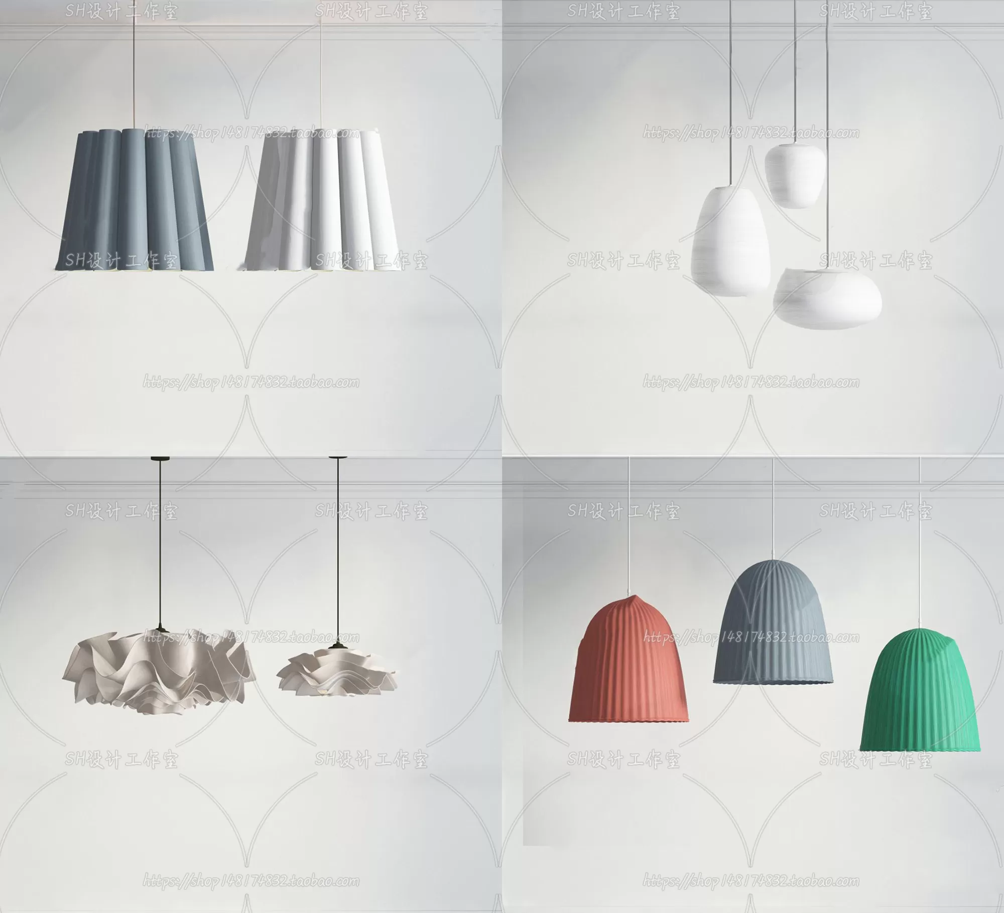 Lights – Chandelier 3D Models – 0346