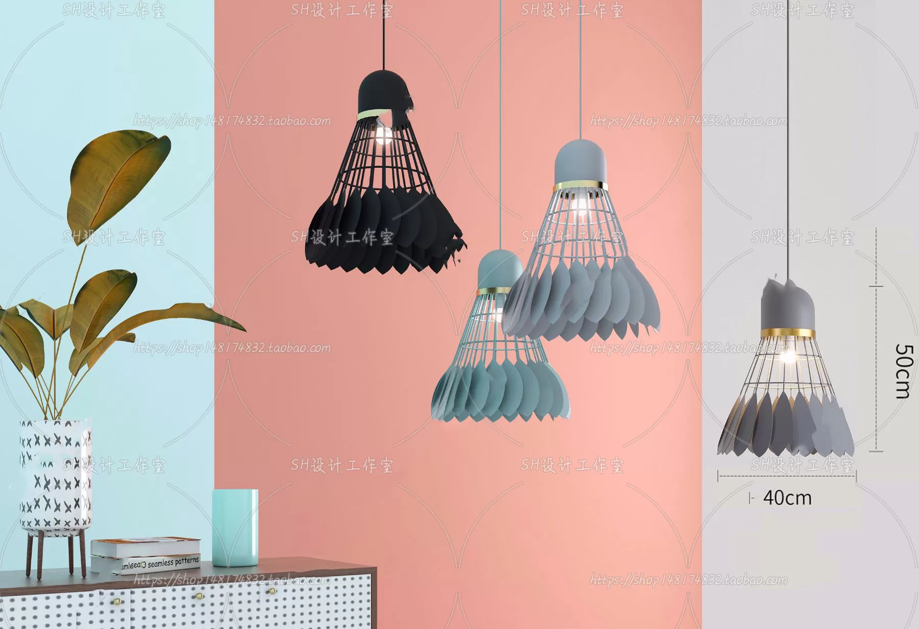 Lights – Chandelier 3D Models – 0350