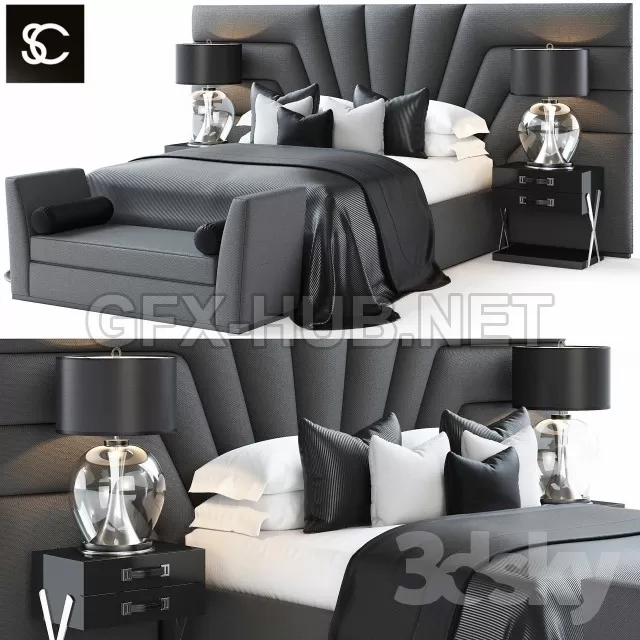 Bed by S  C – 207611