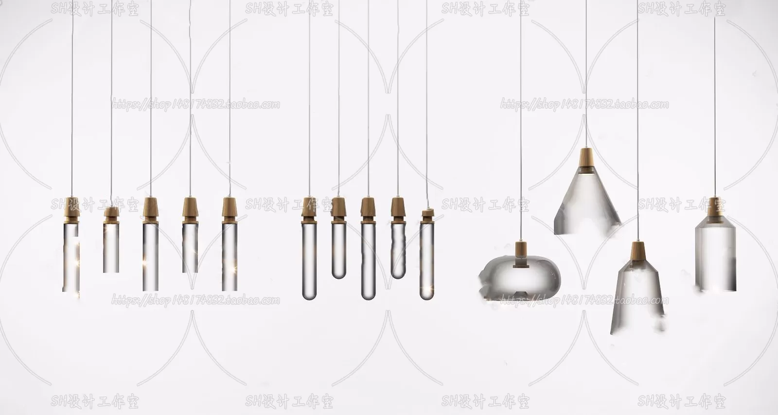 Lights – Chandelier 3D Models – 0387