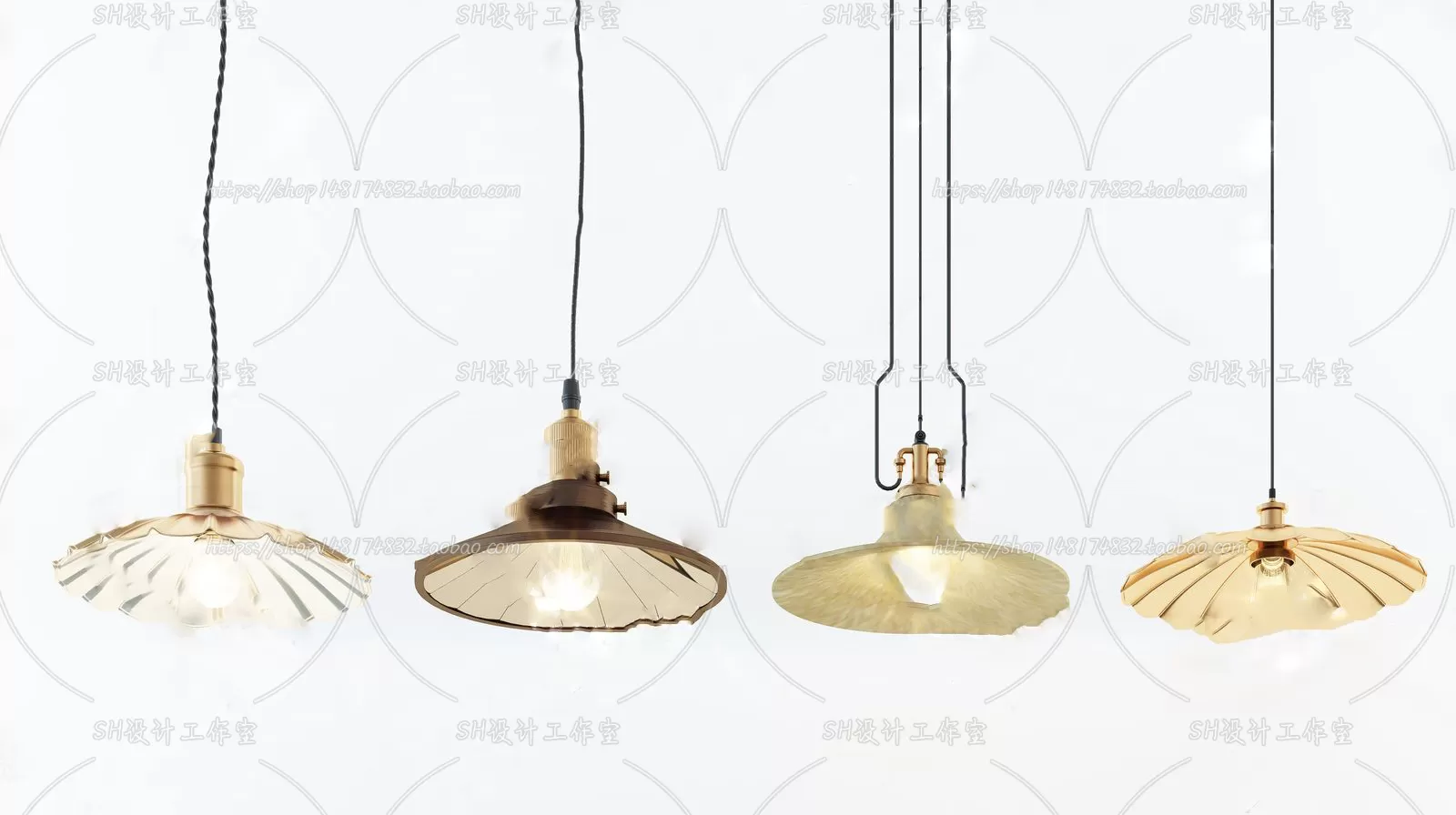 Lights – Chandelier 3D Models – 0403