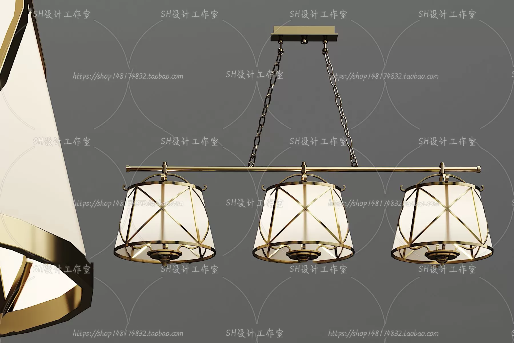 Lights – Chandelier 3D Models – 0406
