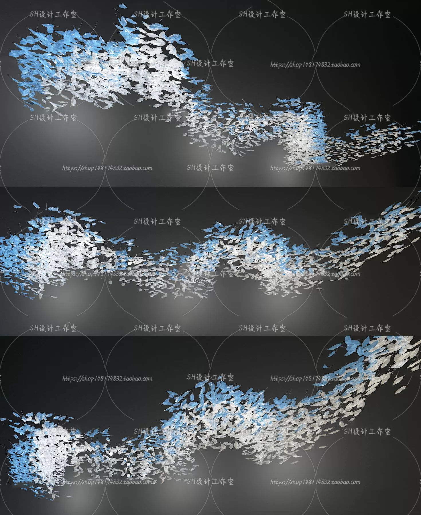 Lights – Chandelier 3D Models – 0411