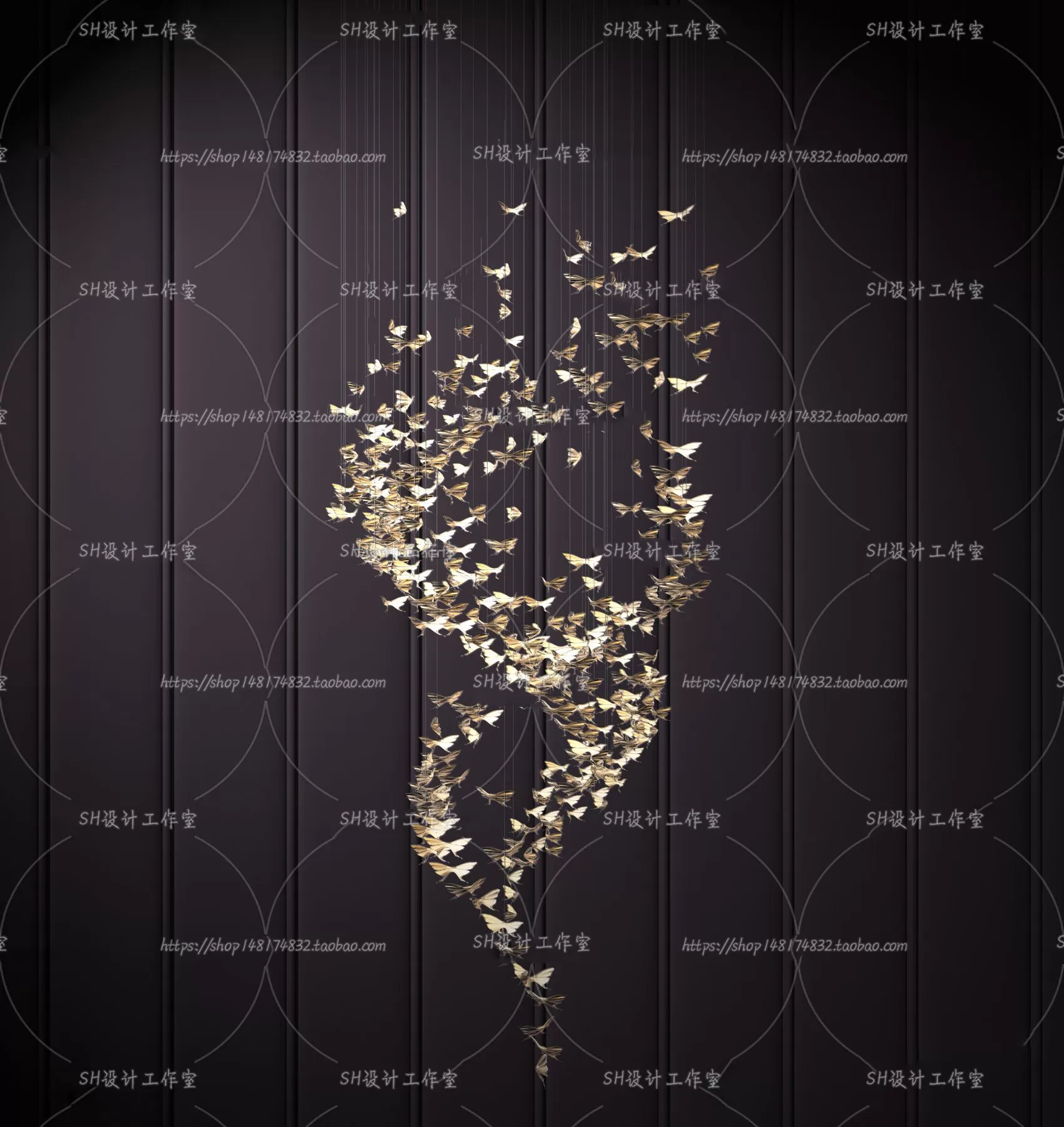 Lights – Chandelier 3D Models – 0413