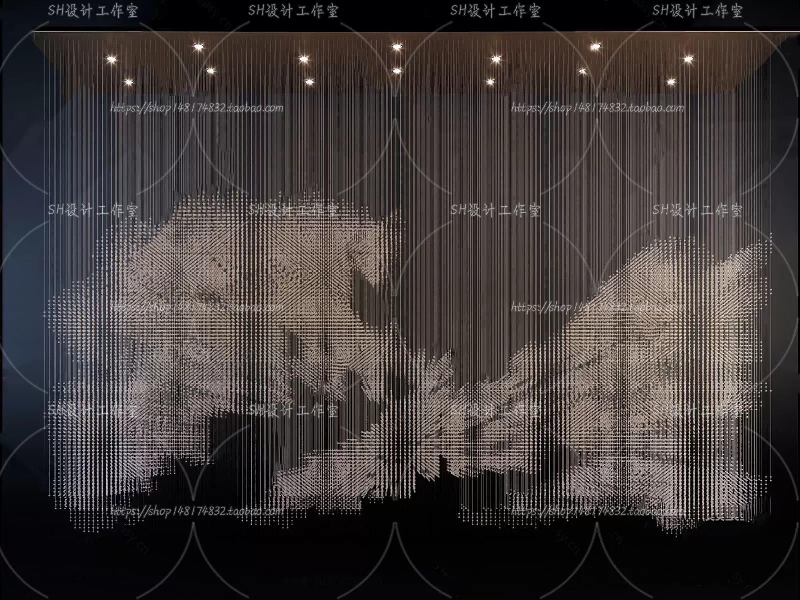 Lights – Chandelier 3D Models – 0421