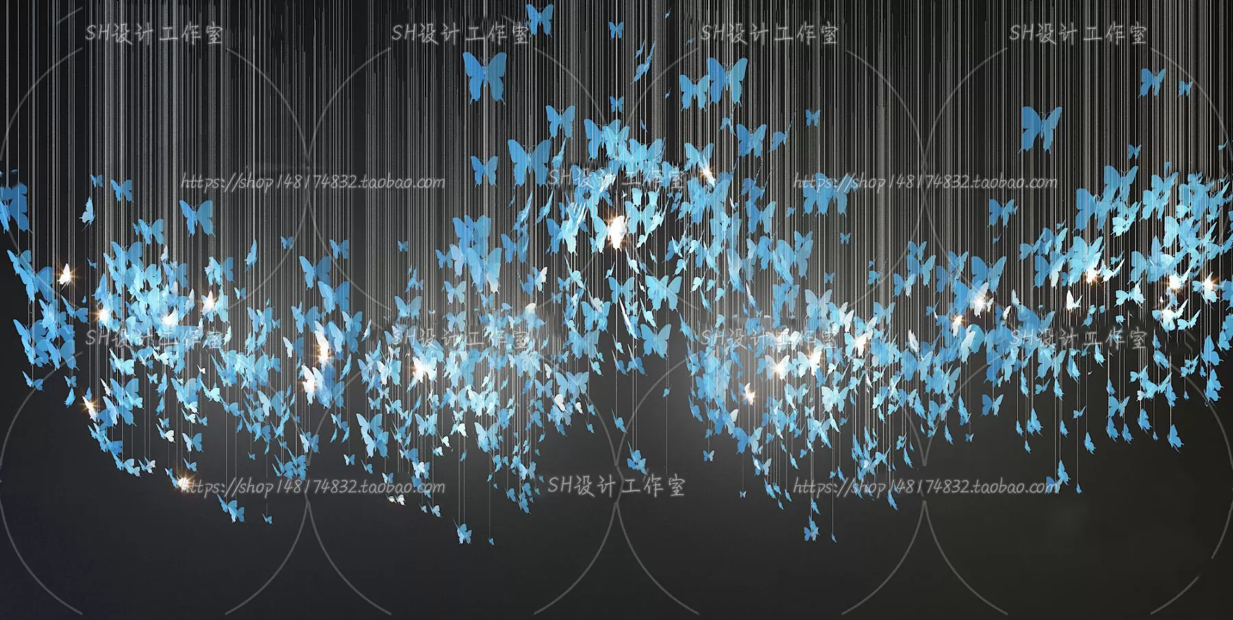 Lights – Chandelier 3D Models – 0429