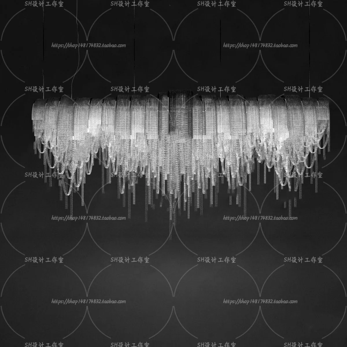 Lights – Chandelier 3D Models – 0431