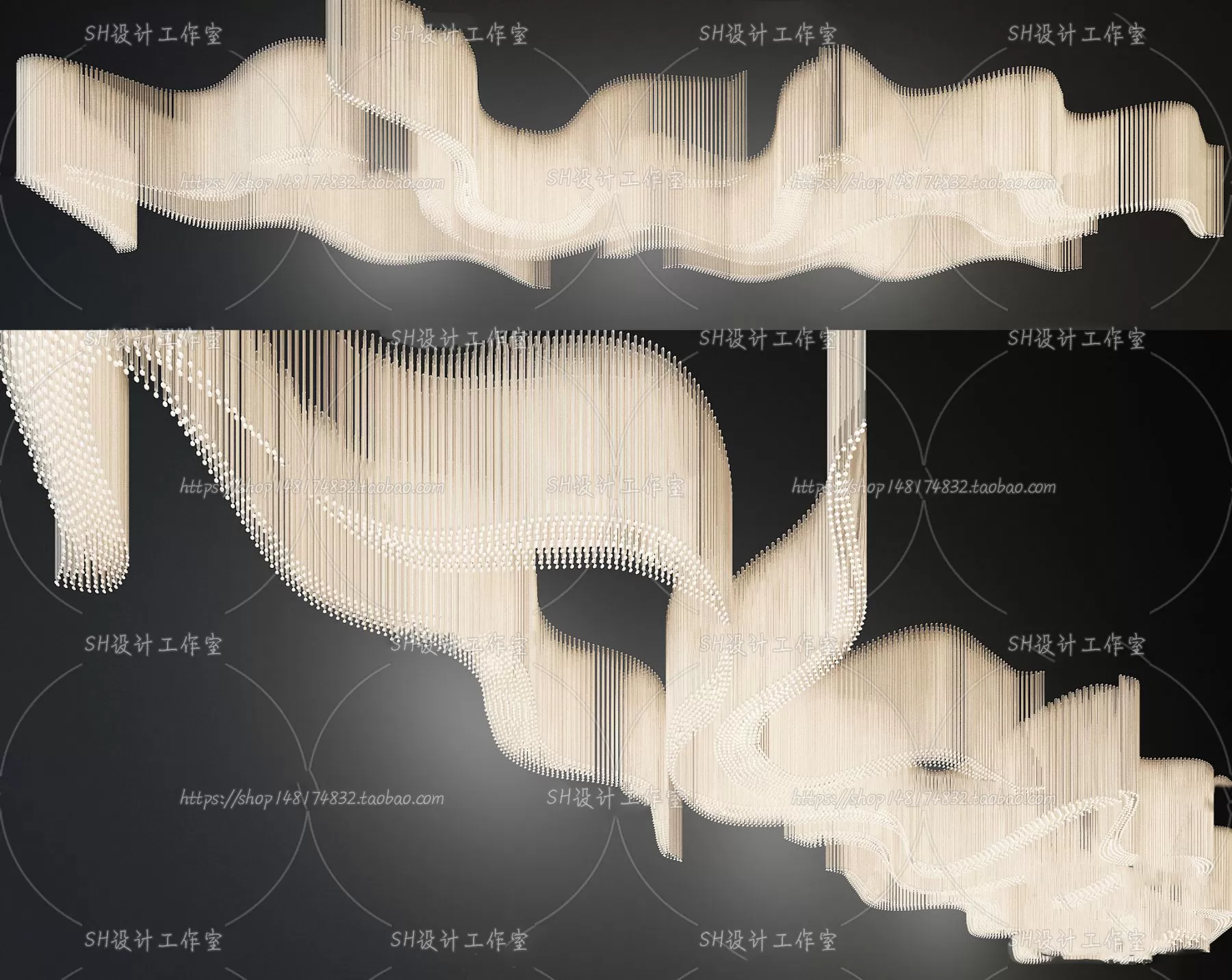 Lights – Chandelier 3D Models – 0435