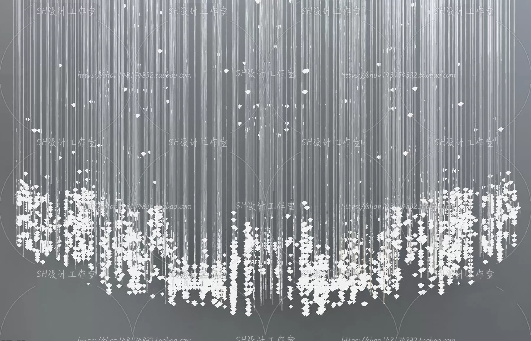 Lights – Chandelier 3D Models – 0443