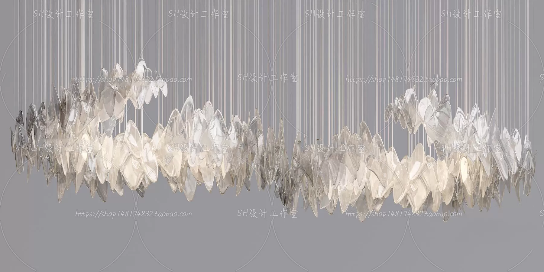 Lights – Chandelier 3D Models – 0445