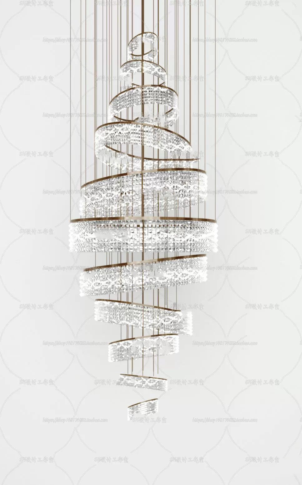 Lights – Chandelier 3D Models – 0456