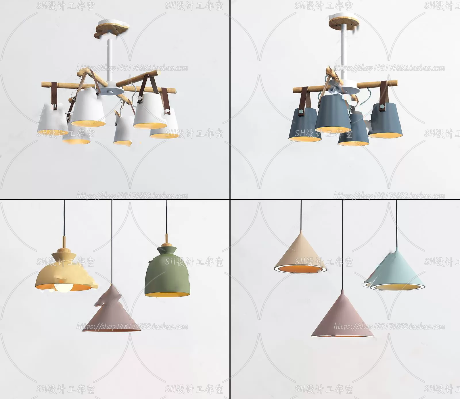 Lights – Chandelier 3D Models – 0493