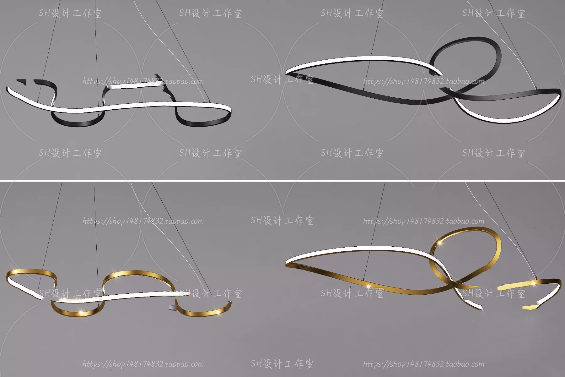 Lights – Chandelier 3D Models – 0514