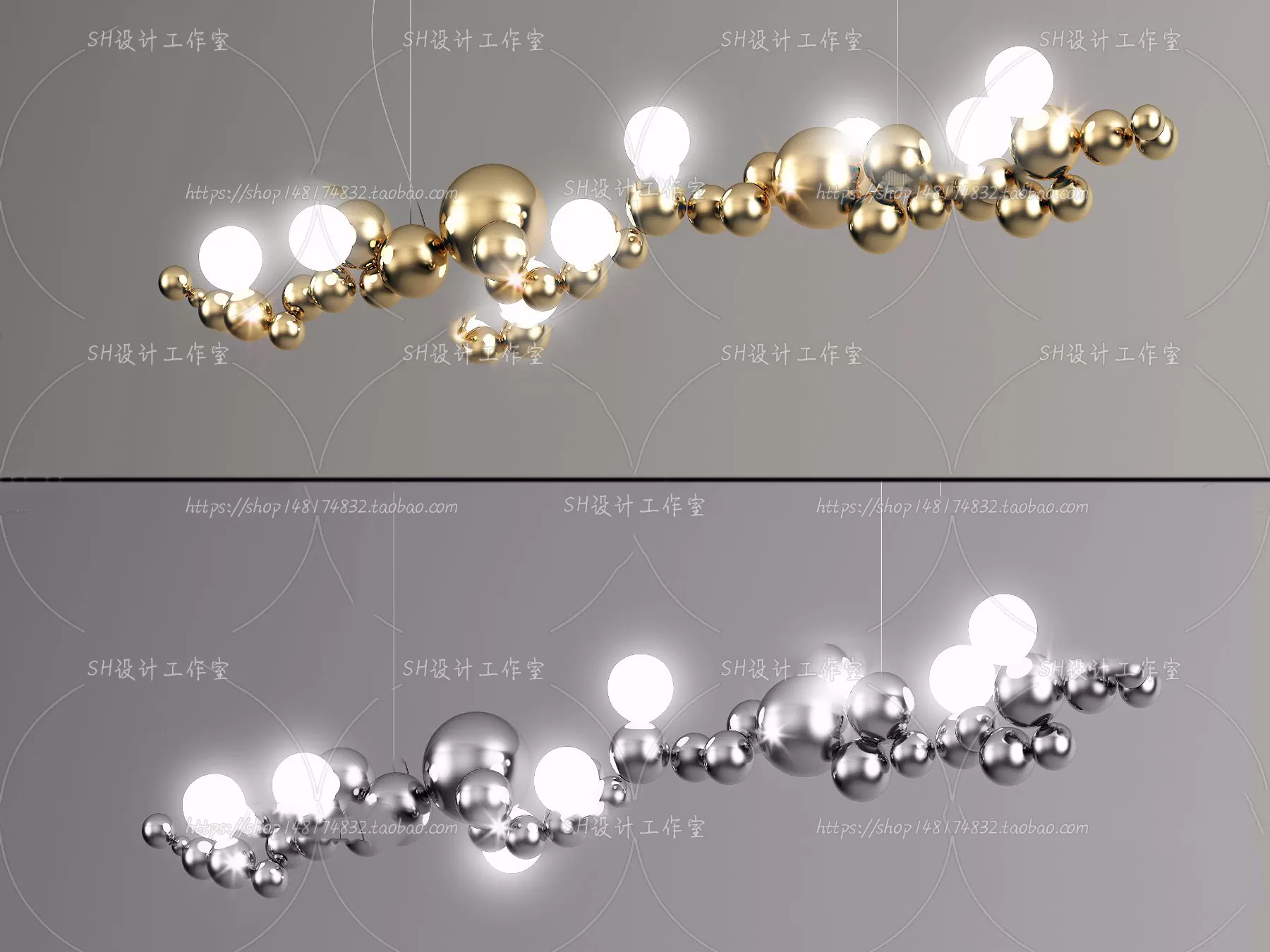 Lights – Chandelier 3D Models – 0516