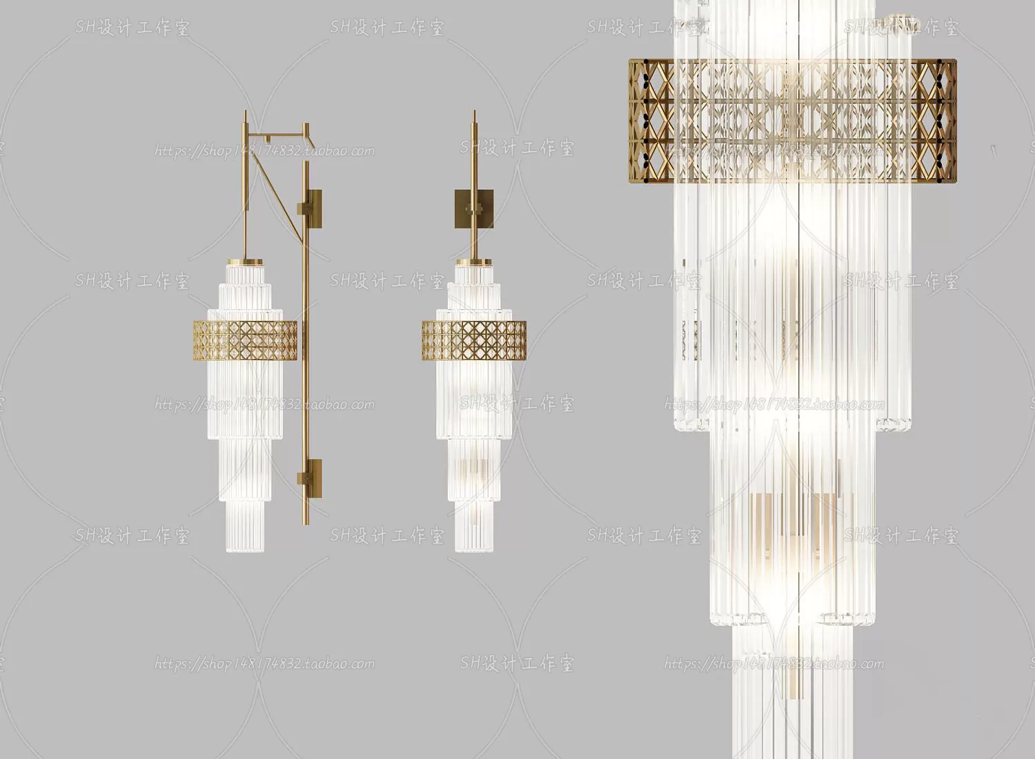 Lights – Chandelier 3D Models – 0518