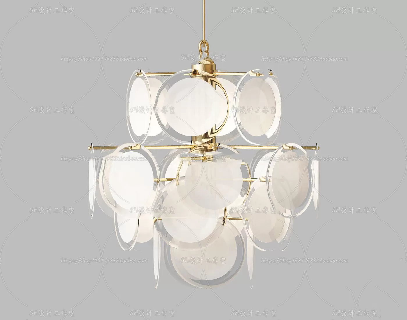 Lights – Chandelier 3D Models – 0520