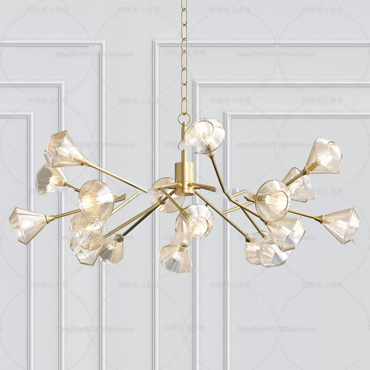 Lights – Chandelier 3D Models – 0522