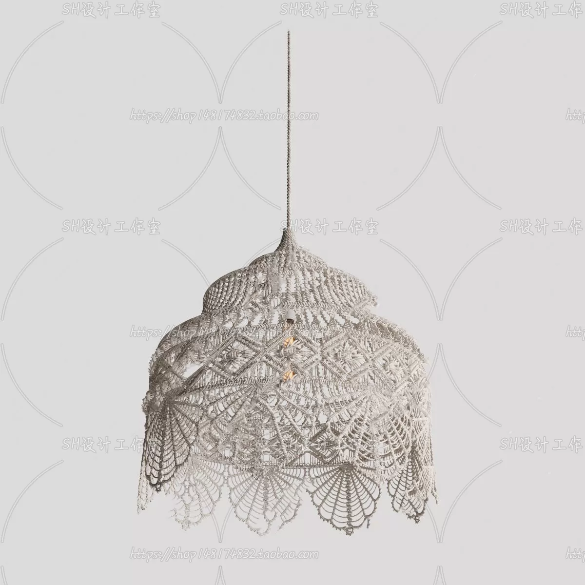 Lights – Chandelier 3D Models – 0551