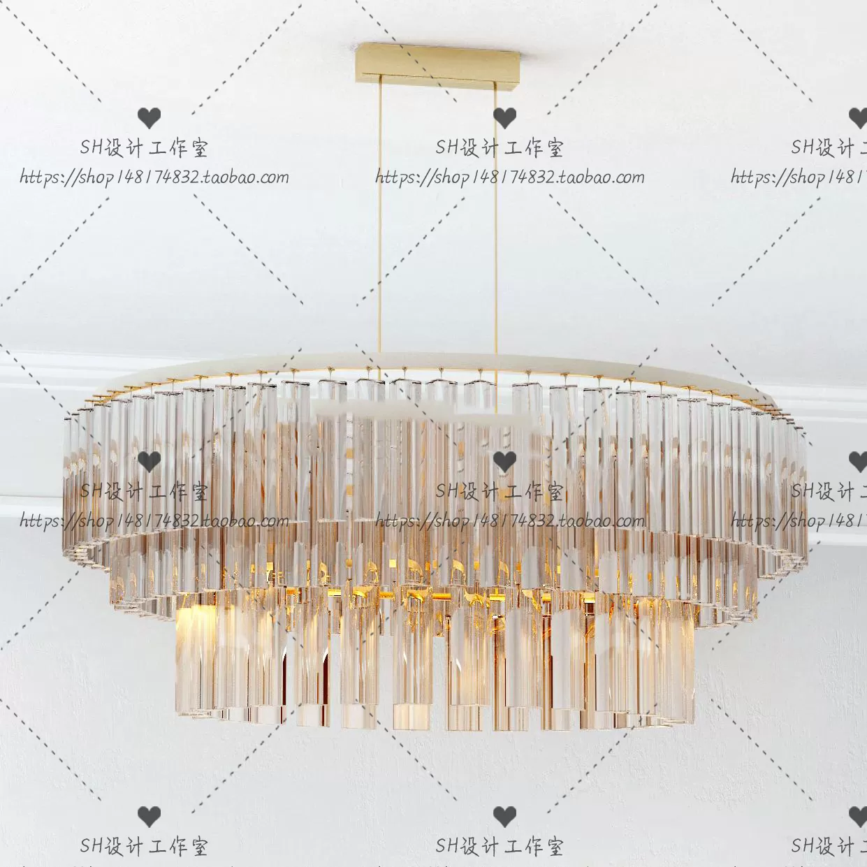 Lights – Chandelier 3D Models – 0616