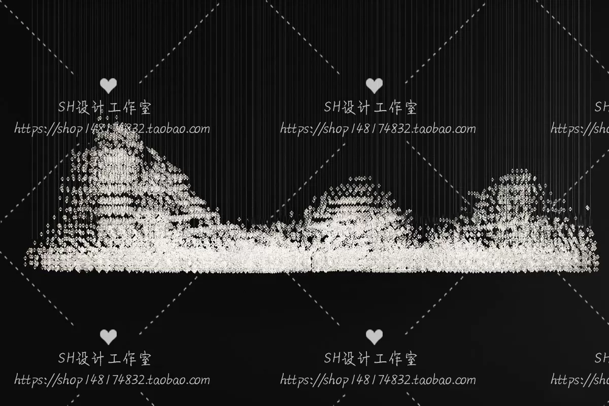 Lights – Chandelier 3D Models – 0622