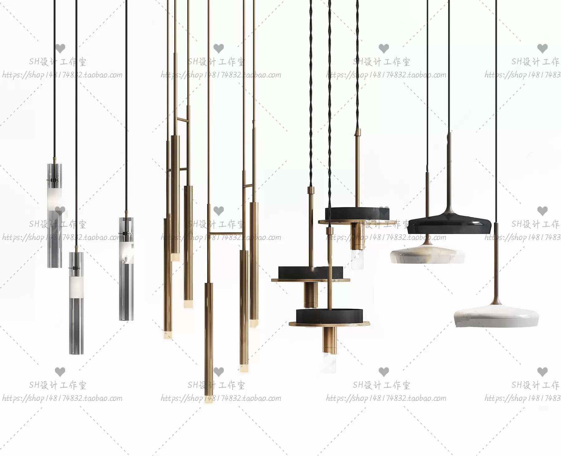 Lights – Chandelier 3D Models – 0626