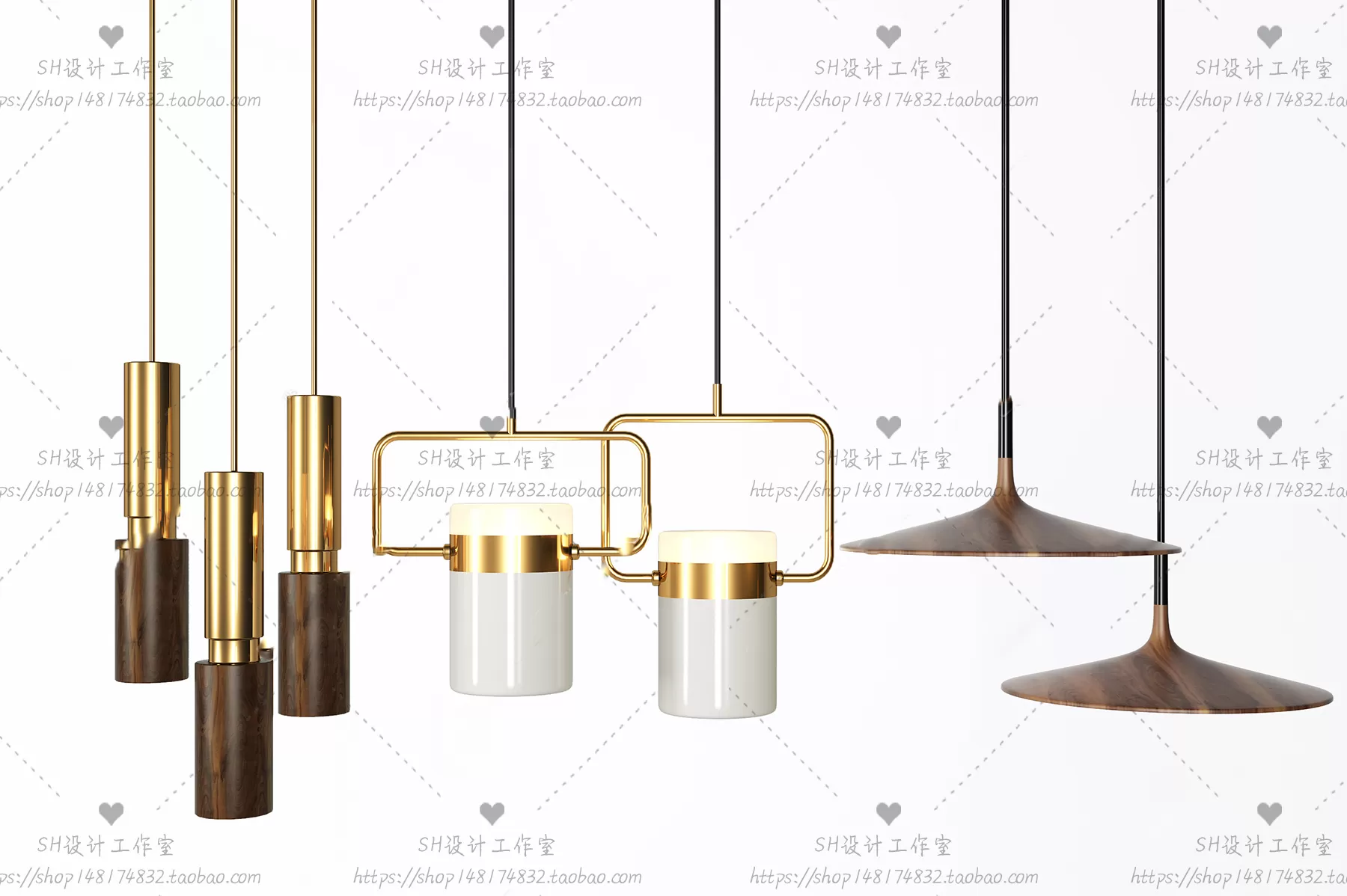 Lights – Chandelier 3D Models – 0627