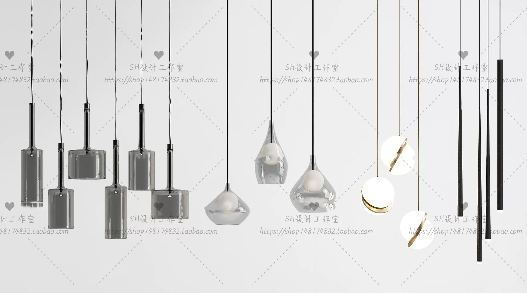 Lights – Chandelier 3D Models – 0633