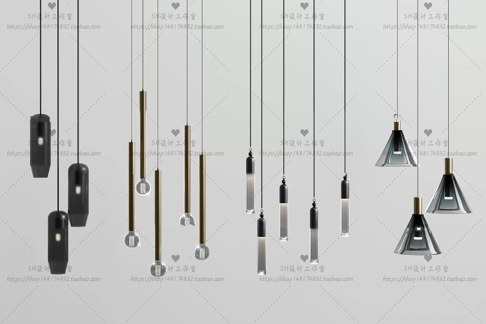Lights – Chandelier 3D Models – 0639