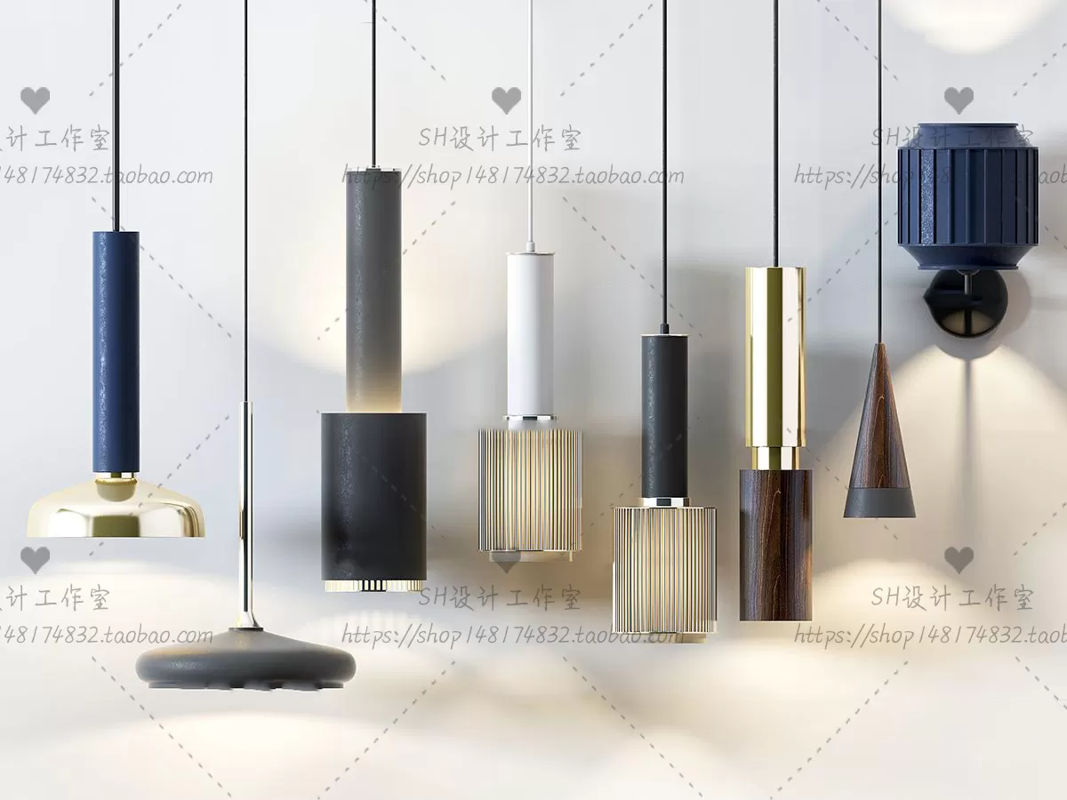 Lights – Chandelier 3D Models – 0650