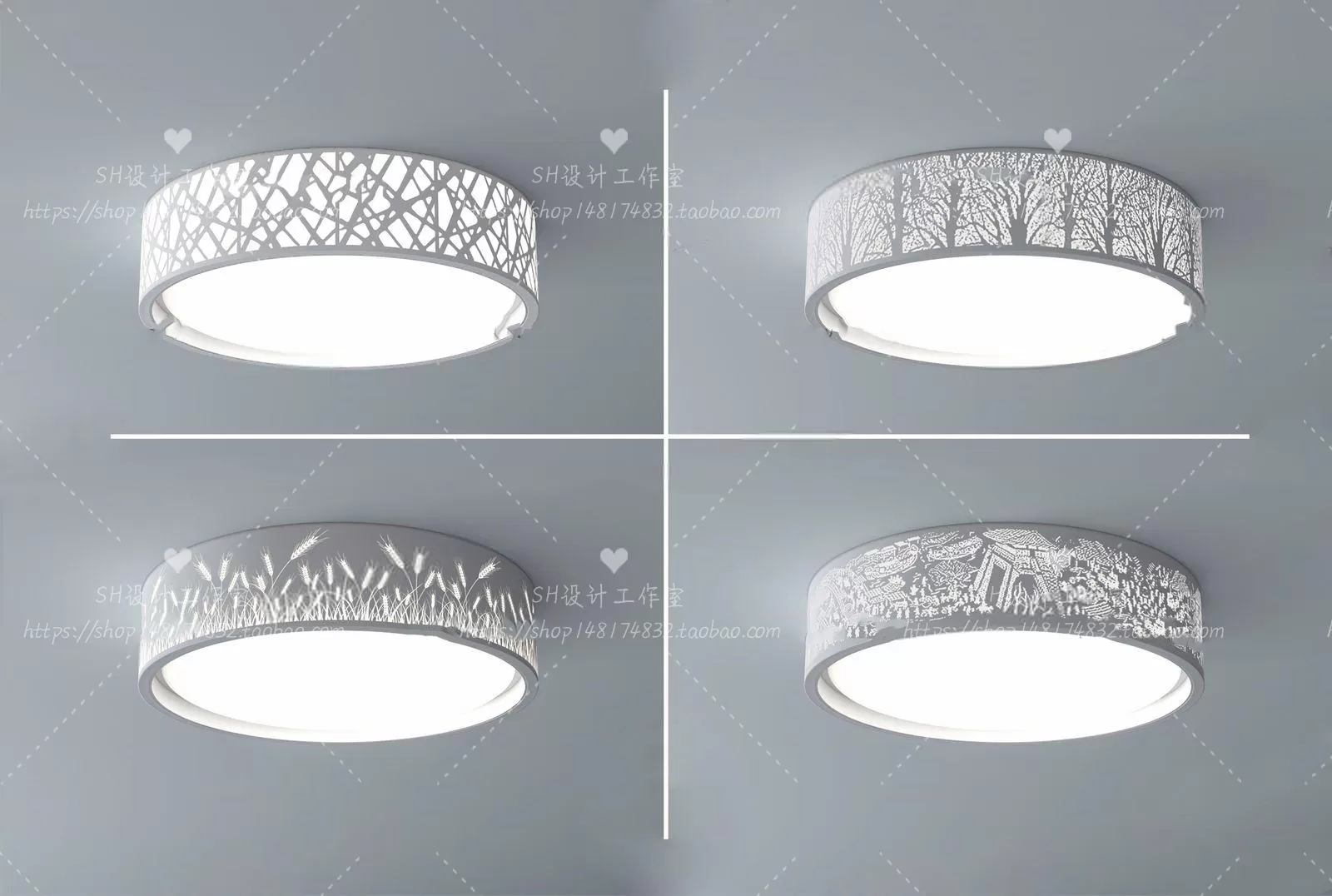 Lights – Chandelier 3D Models – 0779