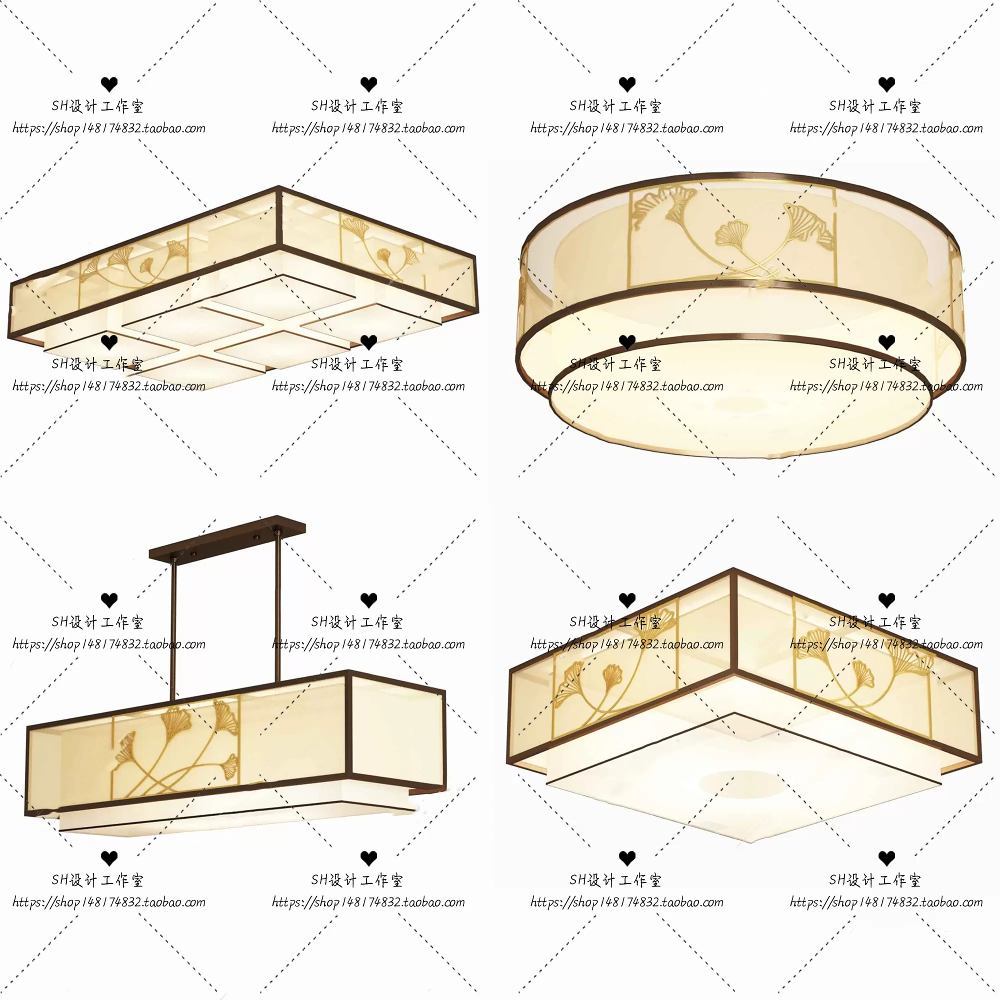 Lights – Chandelier 3D Models – 0791