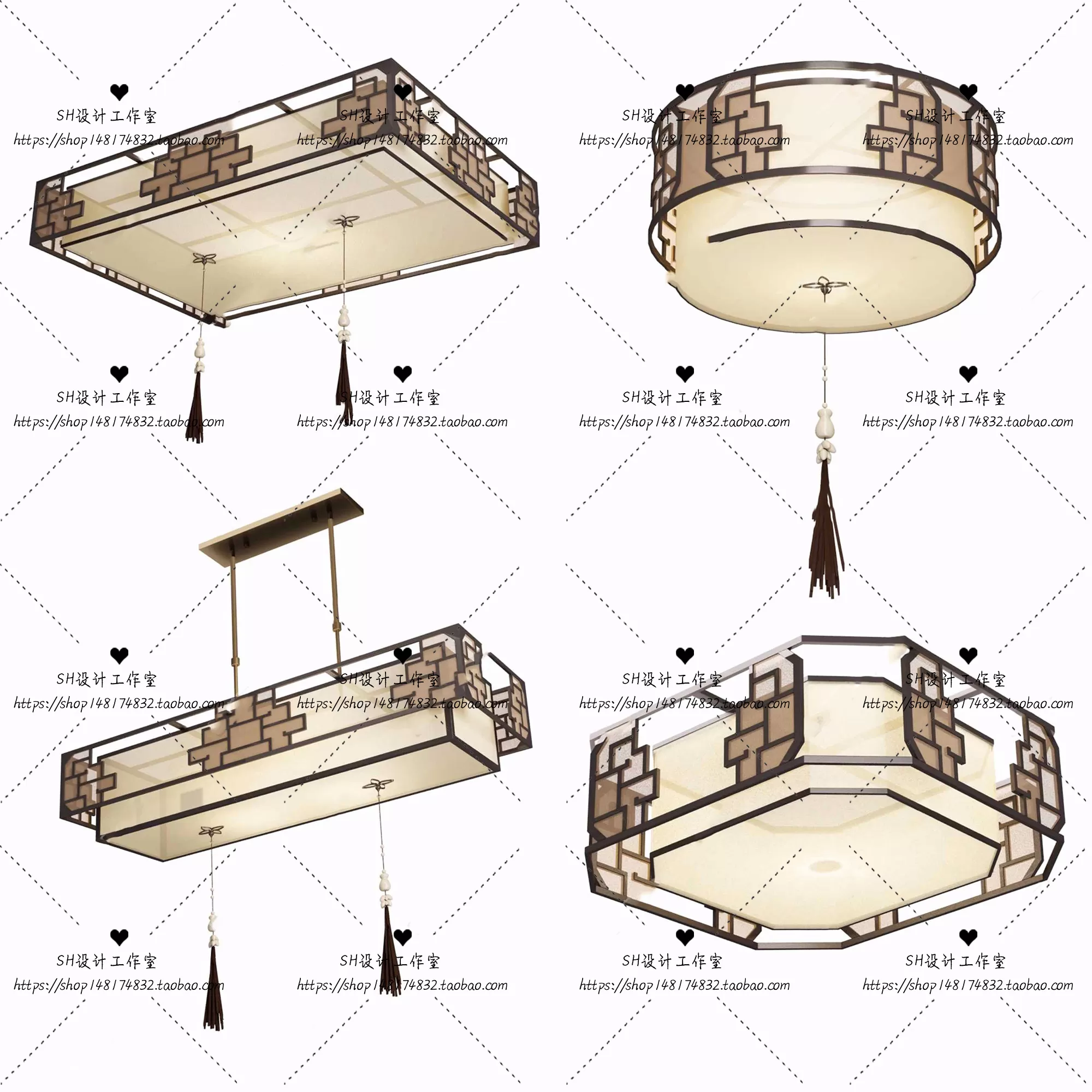 Lights – Chandelier 3D Models – 0793
