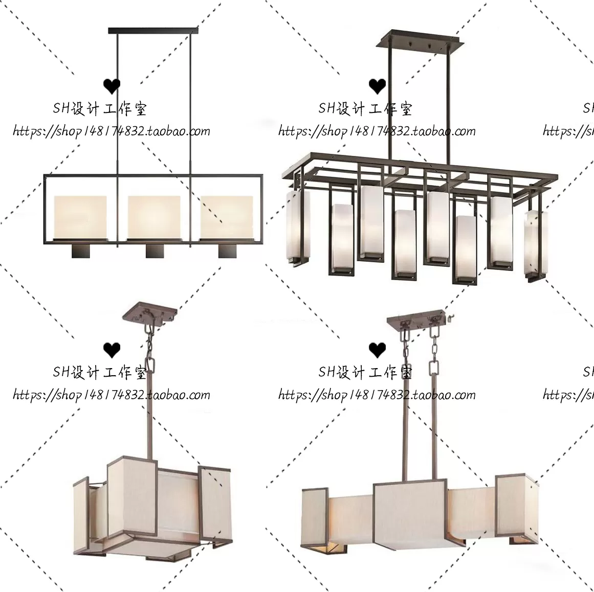 Lights – Chandelier 3D Models – 0799