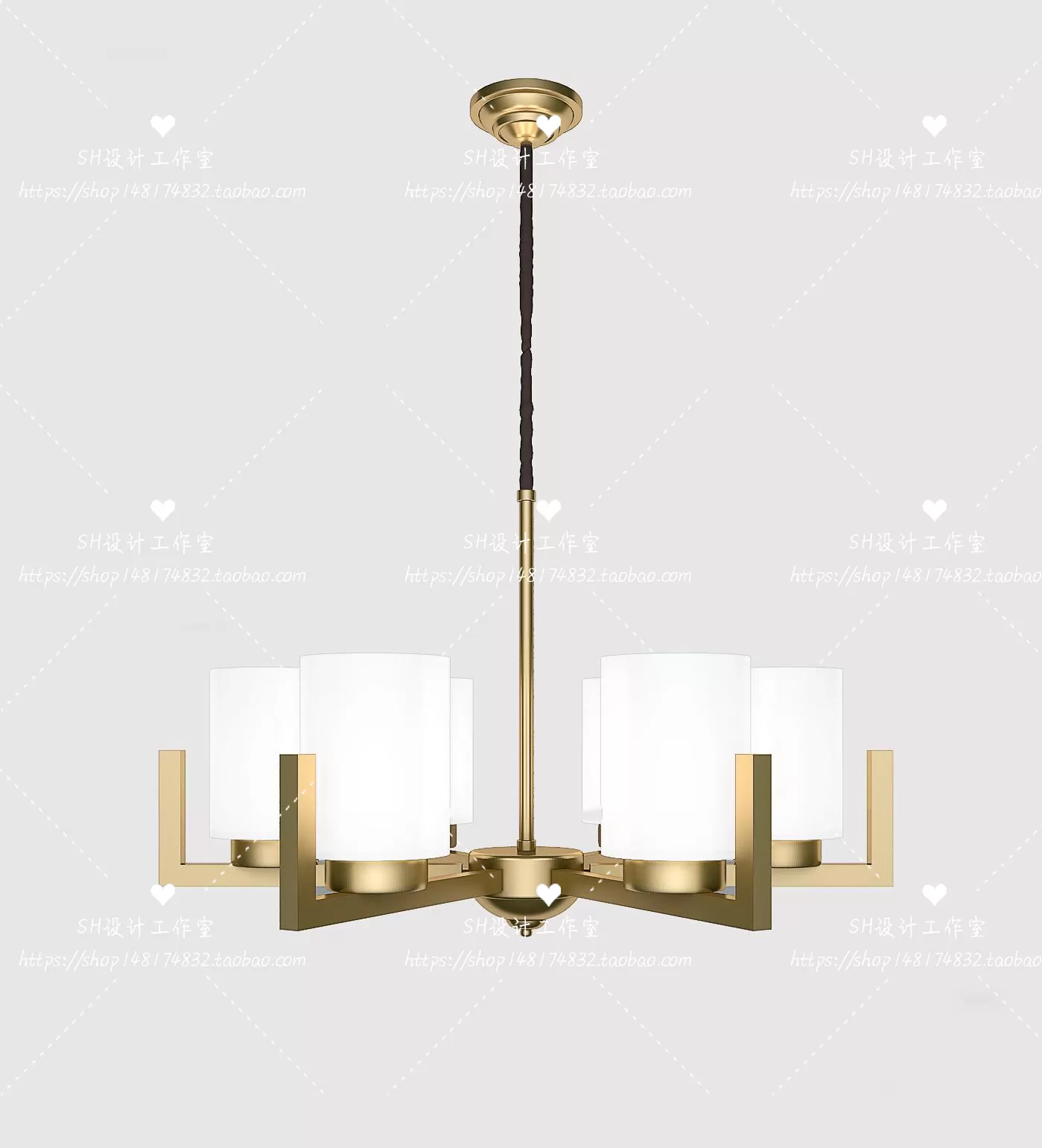 Lights – Chandelier 3D Models – 0809