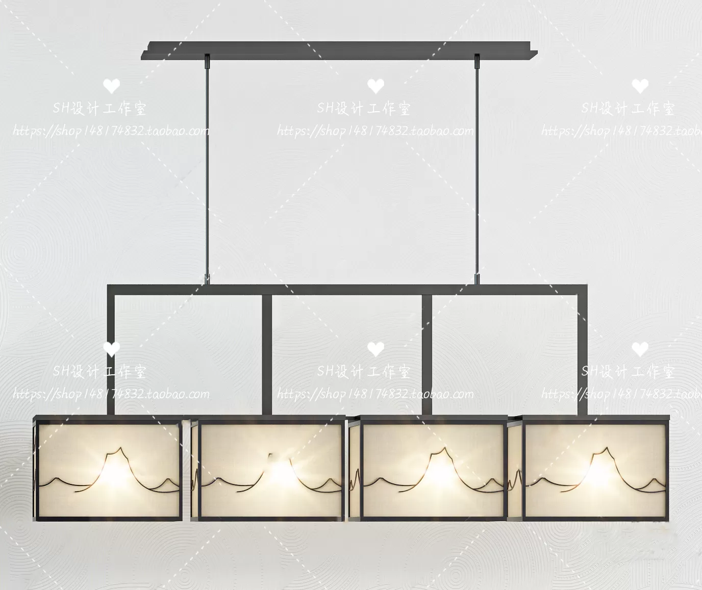 Lights – Chandelier 3D Models – 0819