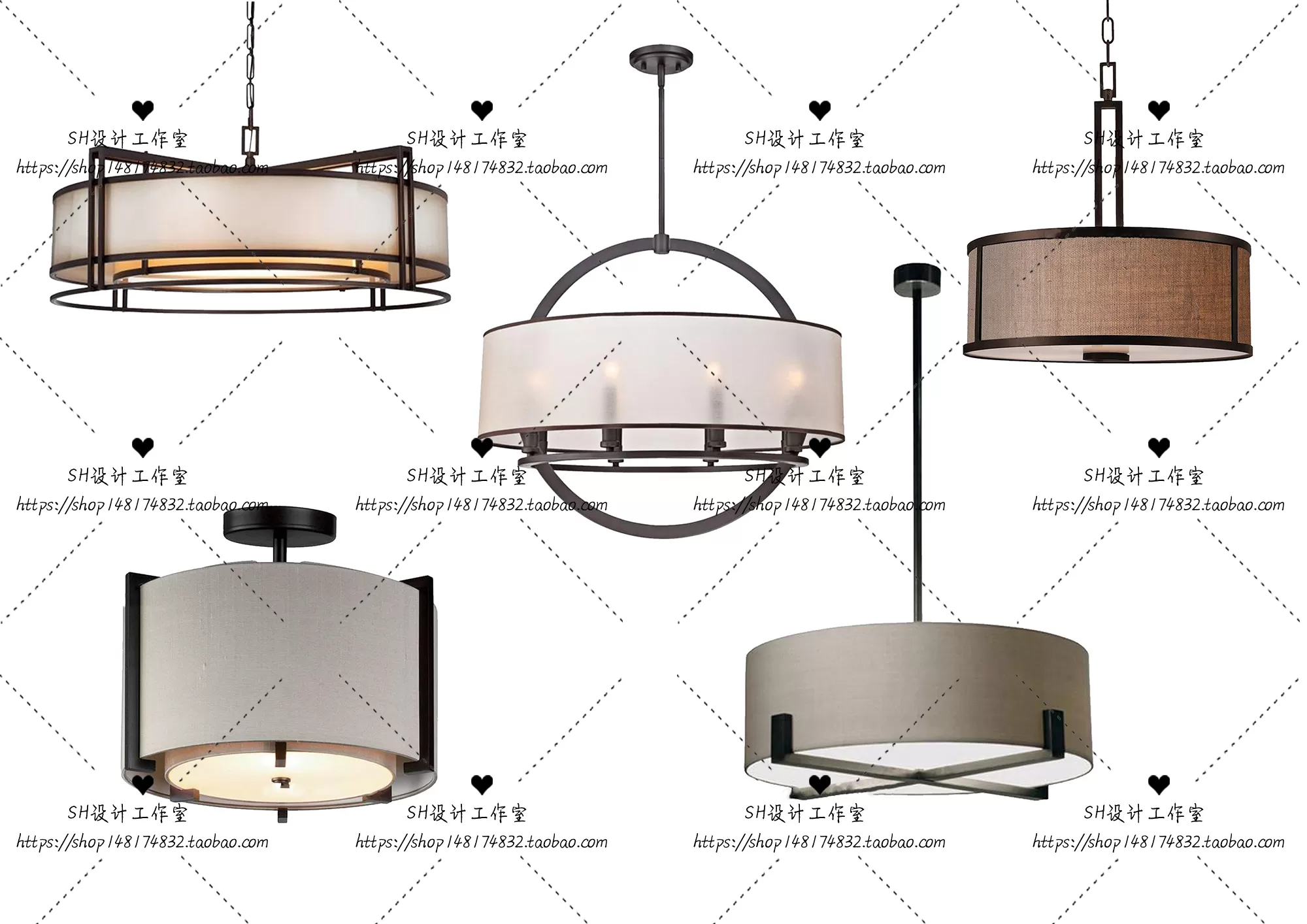 Lights – Chandelier 3D Models – 0837