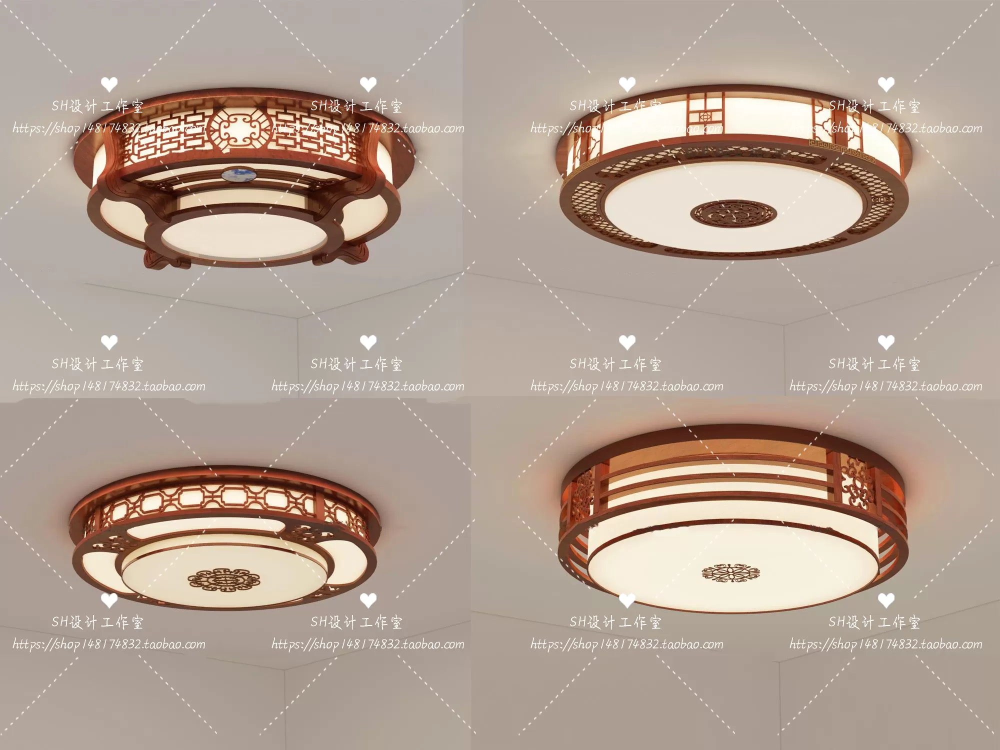 Lights – Chandelier 3D Models – 0840