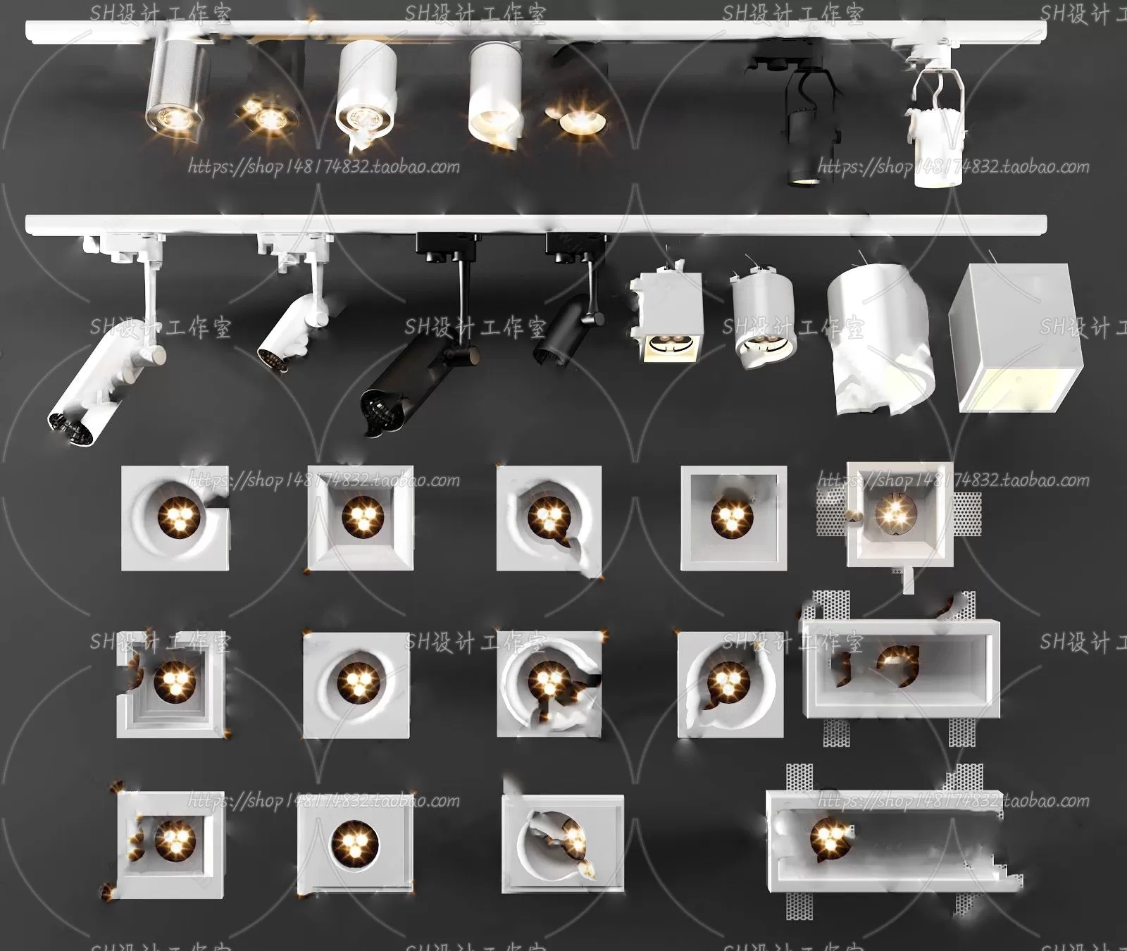 Spotlight – 3D Models – 0025