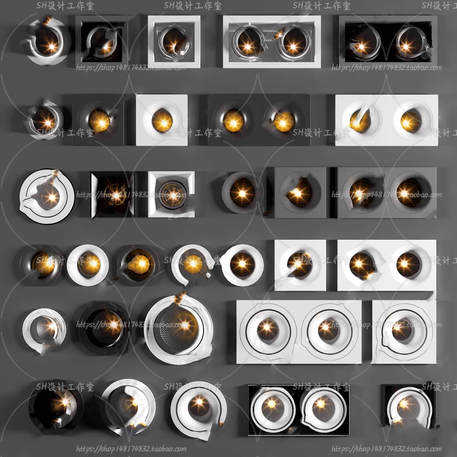 Spotlight – 3D Models – 0027