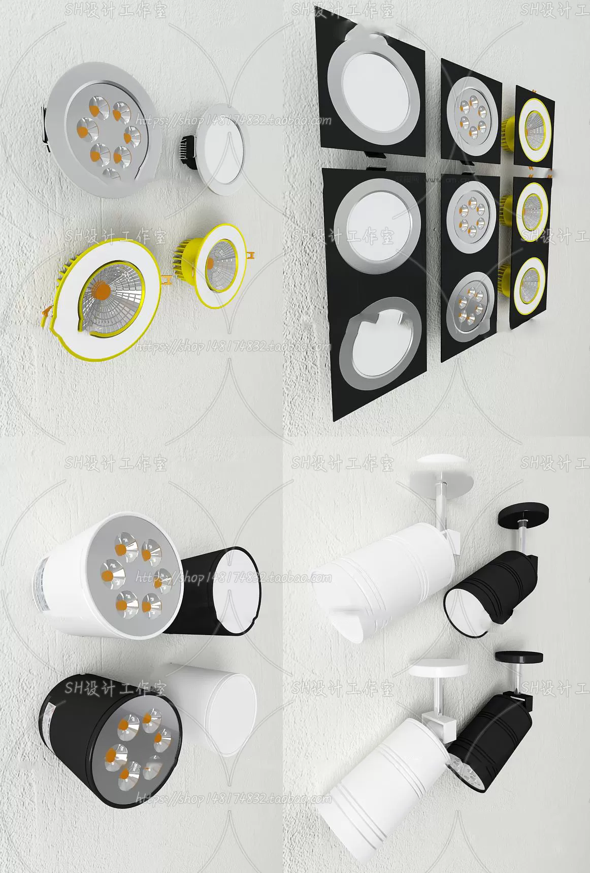 Spotlight – 3D Models – 0056