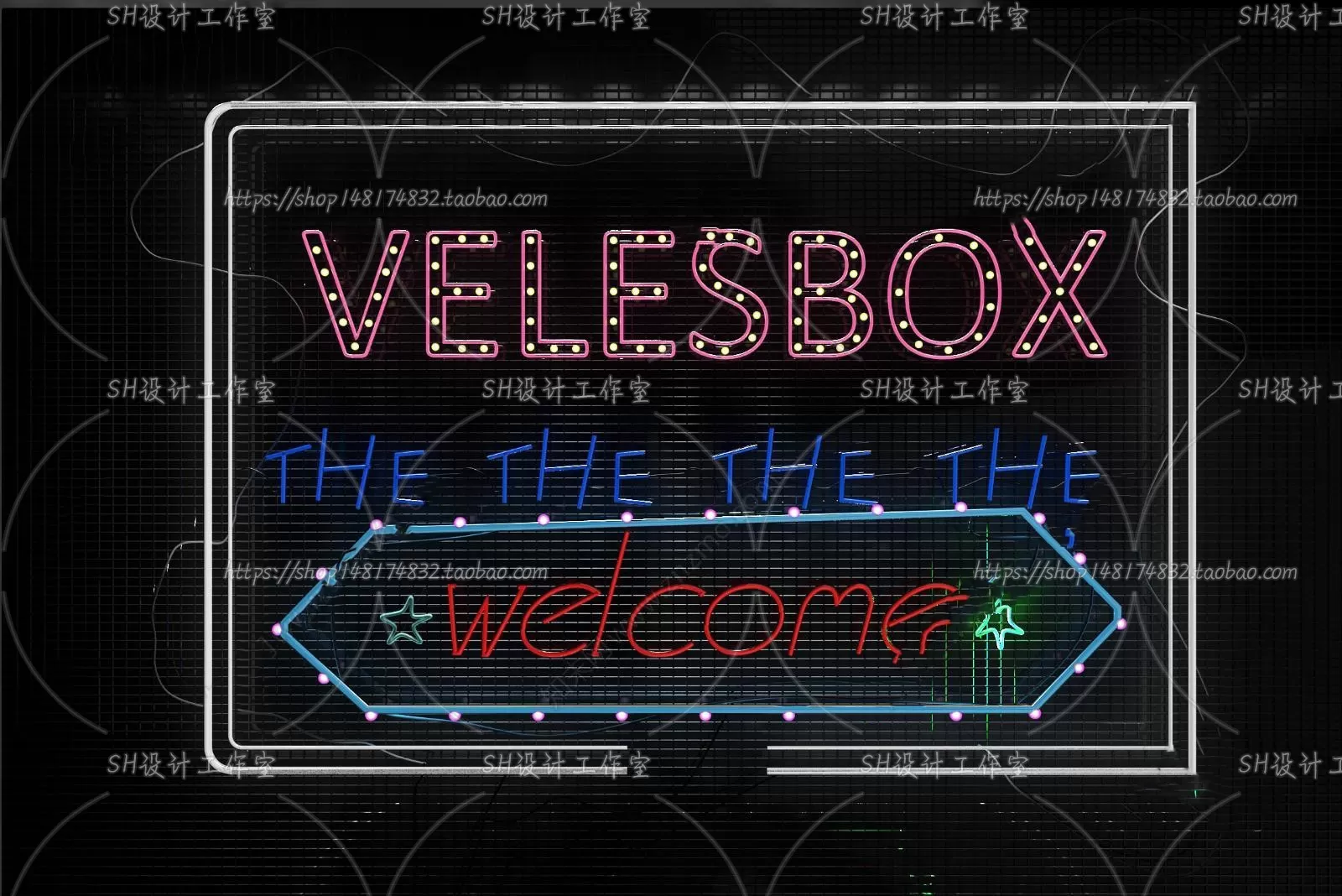 Neon Tube Light – 3D Models – 0022 Neon Tube Light – 3D Models – 0022