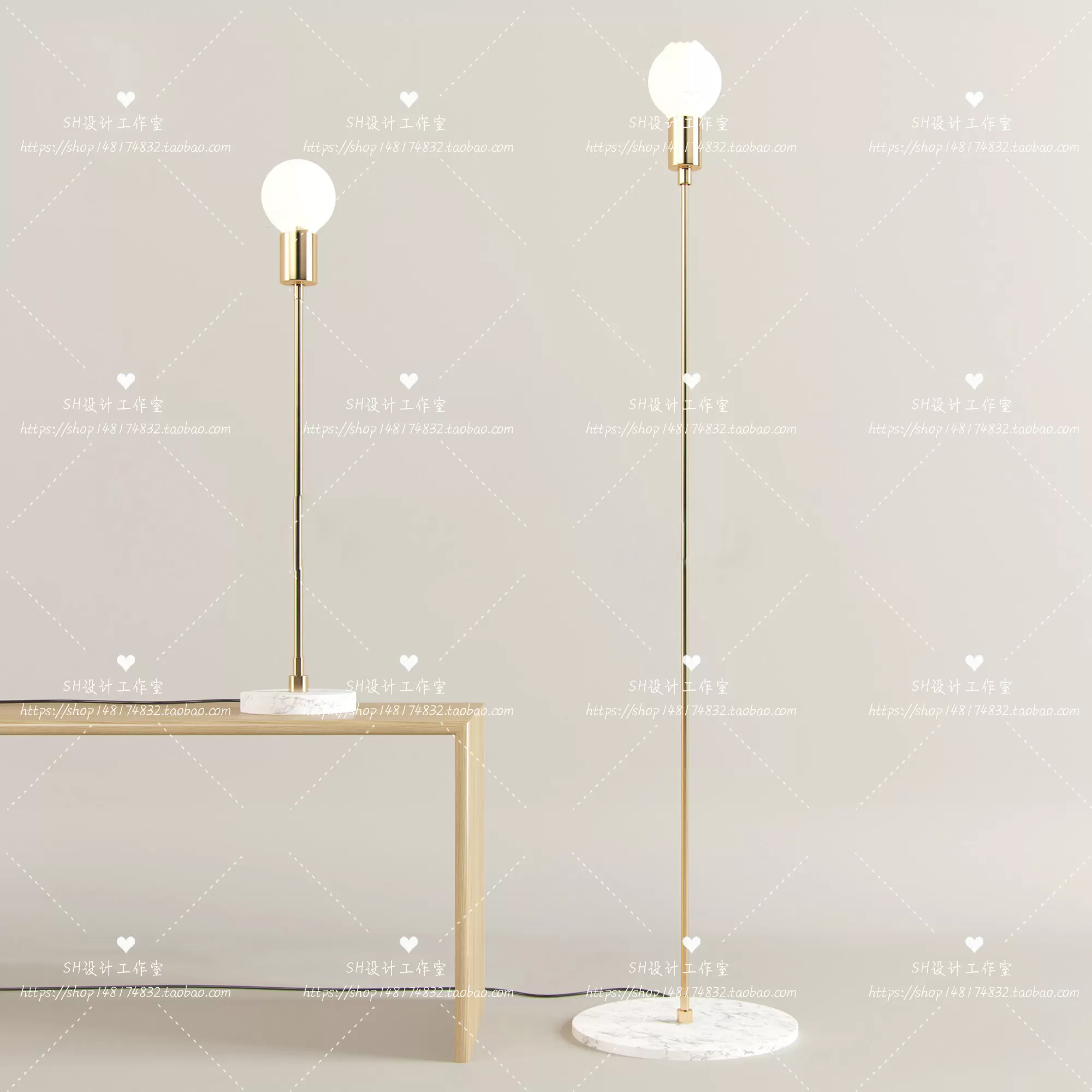 Floor Lamps – 3D Models – 0019