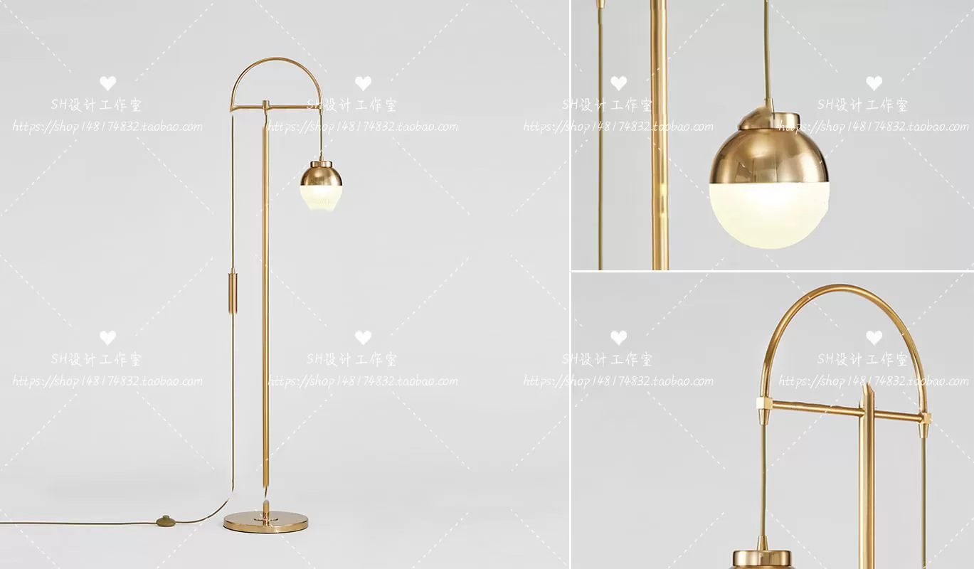 Floor Lamps – 3D Models – 0020