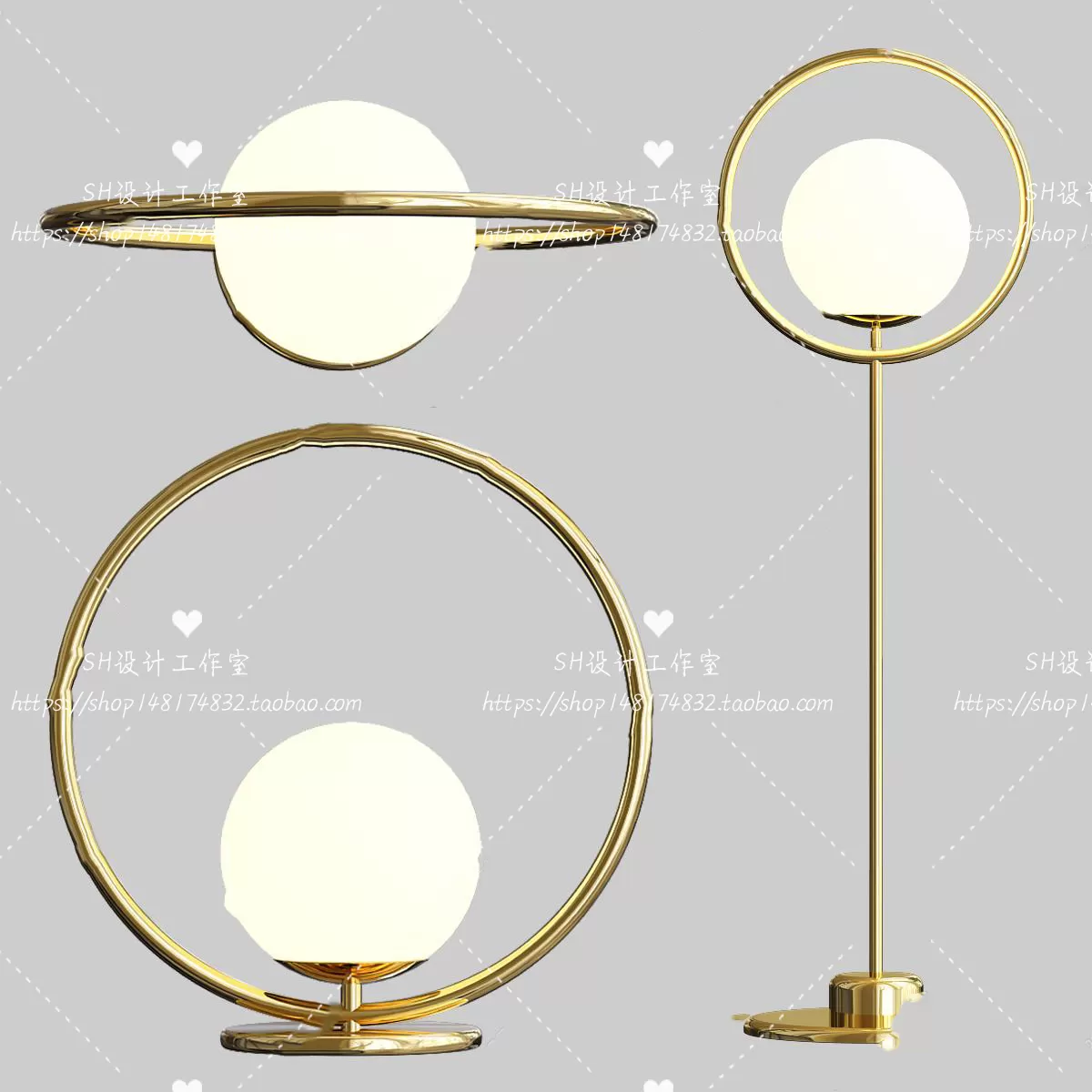 Floor Lamps – 3D Models – 0029