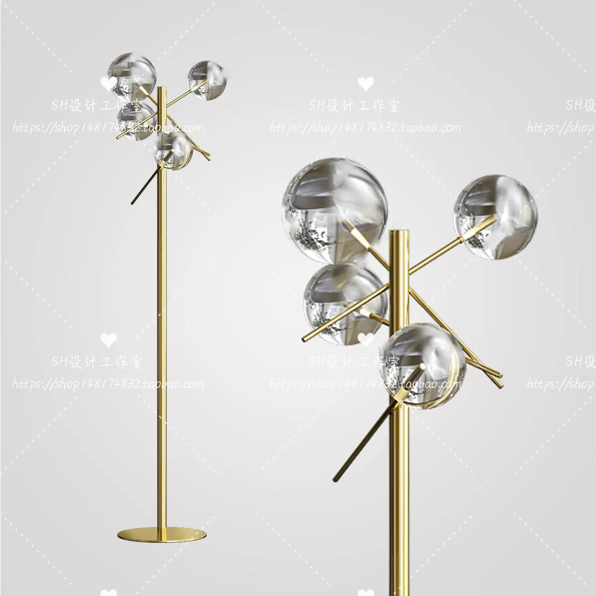 Floor Lamps – 3D Models – 0033
