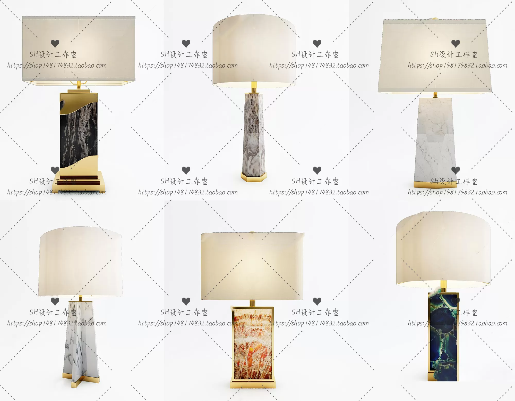 Table Lamps – 3D Models – 0002