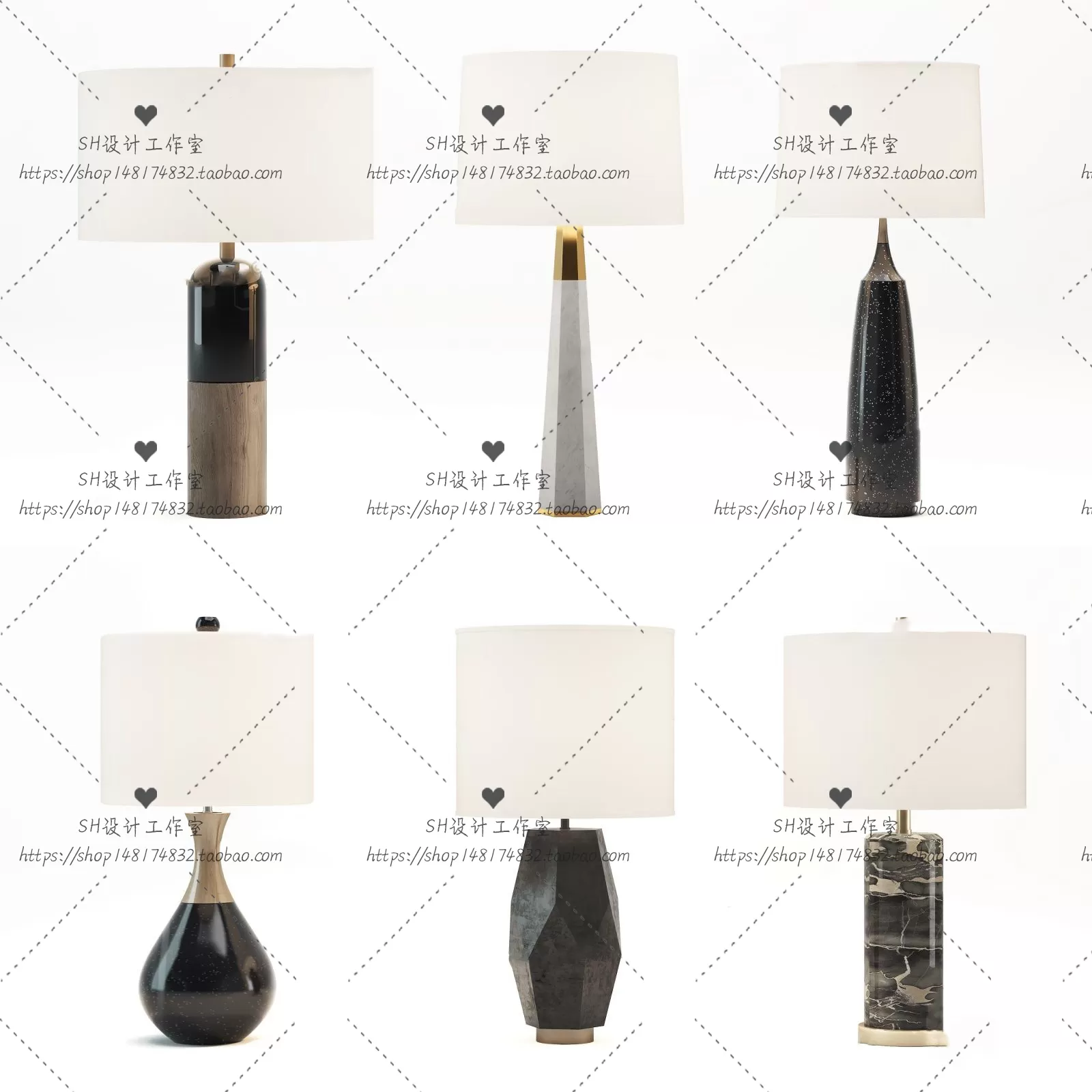 Table Lamps – 3D Models – 0007