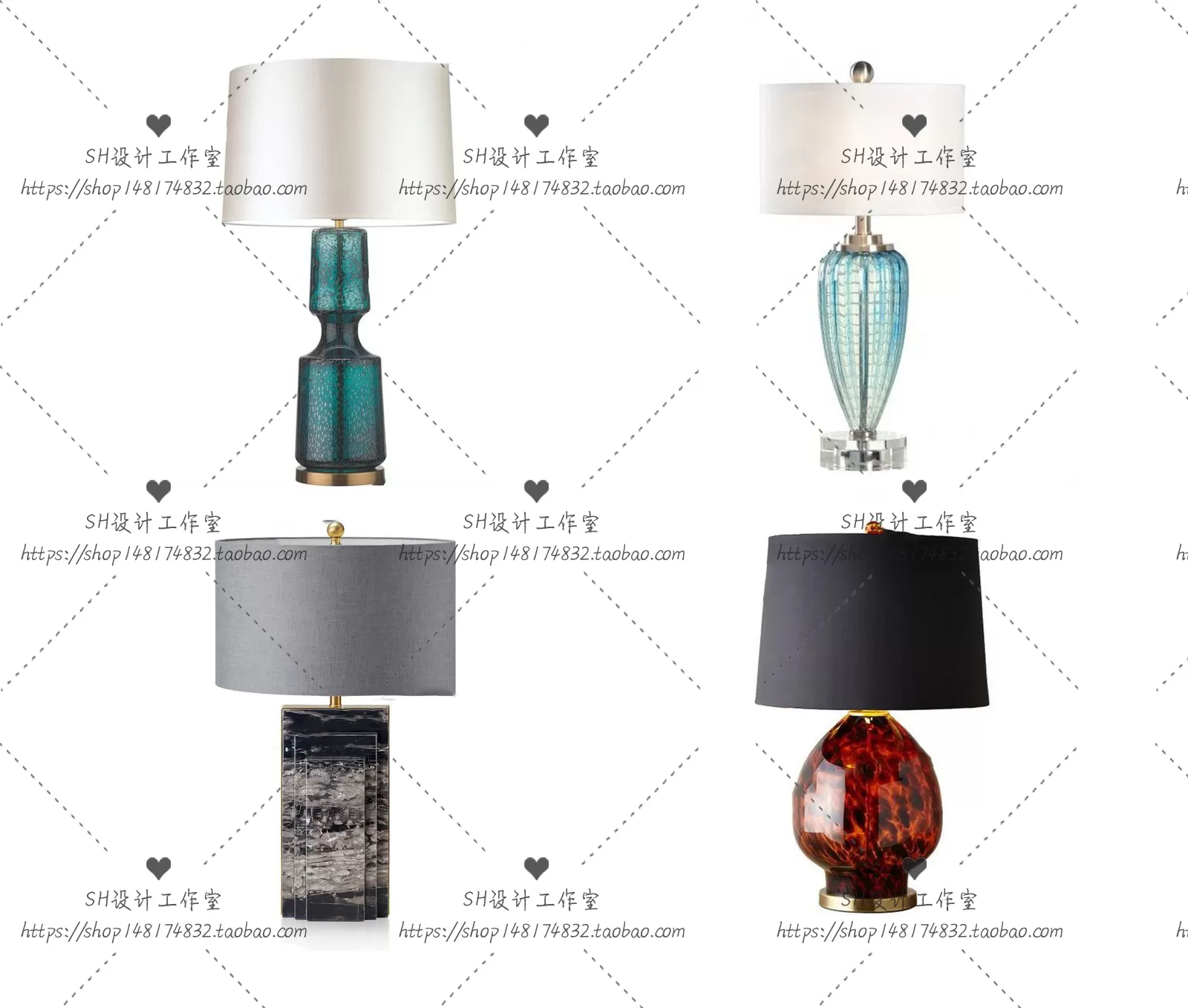 Table Lamps – 3D Models – 0012
