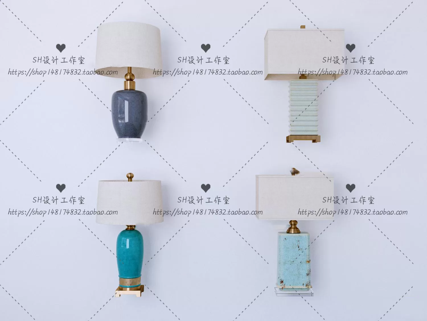 Table Lamps – 3D Models – 0016